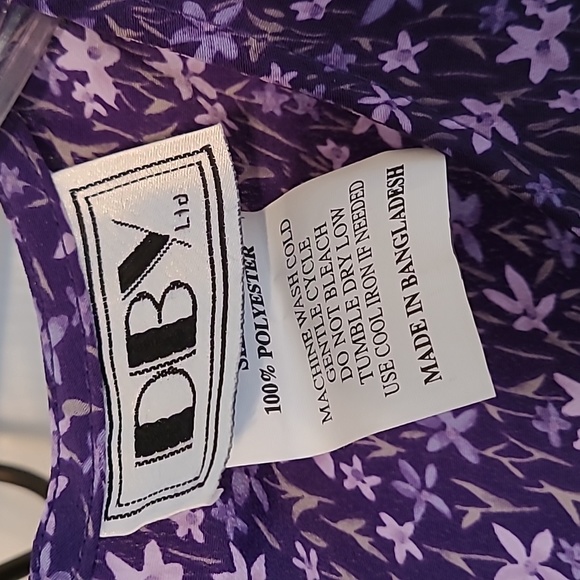 Party dress! 13/14 polyester. - Picture 3 of 6